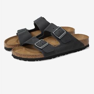 Birkenstock Arizona black oiled leather - eu 40 narrow